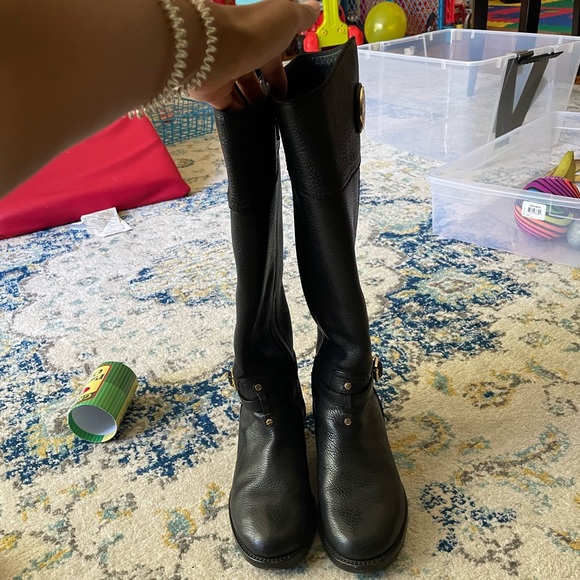 Tory Burch Leather Riding Boots - Picture 15 of 16